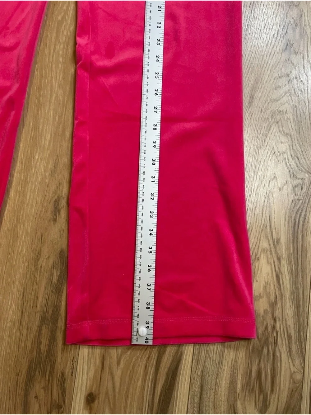 JUICY COUTURE Velour OG Bling Tracksuit Hoodie Pant Set Watermelon Pink Medium - Picture 7 of 9